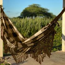 Rede De Descanso Balanço Marrom Com Cru 1.40x3.60 M Rede De Descanso Balanço Marrom Com Cru 1.40x3.60 M