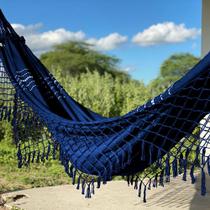 Rede De Descanso Balanço Univero Azul Marinho 1.40 x 3.60 M Rede De Descanso Balanço Univero Azul Marinho 1.40 x 3.60 M
