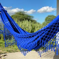 Rede De Descanso Balanço Univero Azul Royal 1.40 x 3.60 M
