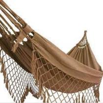 Rede De Descanso Casal Tam. 1,50x3,50 na cor Cappuccino Lisa