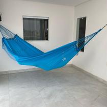Rede De Descanso Dormir Grande Casal Reforçada Sol A Sol Bordada De Varanda