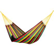 Rede De Descanso Dormir Nylon Colorida Confortável Reforçada