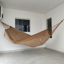 Rede De Descanso Dormir Reforçada Grande Casal Sol A Sol Bordada De Varanda