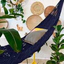 Rede De Descanso Dormir Trançada 100% Algodão