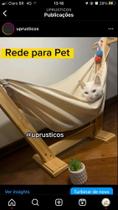 Rede de descanso para pets .