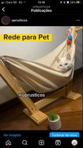 Rede de descanso para pets . Rede de descanso para pets .