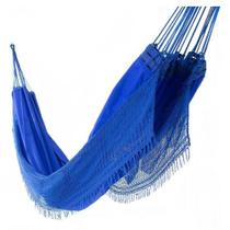 rede de descanso sol a sol azul antialergica casal