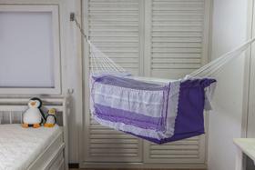 Rede de Dormir Berço infantil para Bebê Lavanda