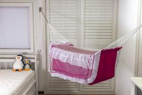 Rede de Dormir Berço infantil para Bebê Pink Rede de Dormir Berço infantil para Bebê Pink