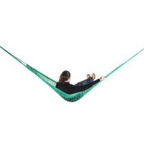 Rede De Dormir Camping Nylon Impermeável Verde Bandeira