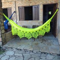 rede de dormir casal 100% algodao resistente bucho de boi