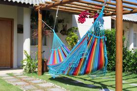 Rede de Dormir Casal com Varanda Praia do Forte - C 3,80 X L 1,65 Rede de Dormir Casal com Varanda Praia do Forte - C 3,80 X L 1,65