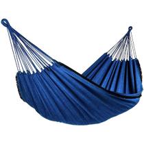 Rede de Dormir Casal Grande Jeans Algodão Azul Conforto, Estilo e Qualidade Premium