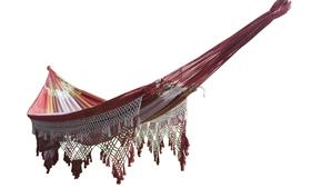Rede De Dormir Casal Luxo 100% Algodão King Size SUPREMA TERRACOTA Jaguaruana