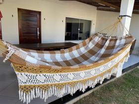 Rede De Dormir Descanso Bucho De Boi Luxo gigante 4,5m