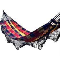 Rede de Dormir Descanso Casal King Gigante 4,70 Metros Colorida