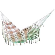 Rede De Dormir Descanso Casal King Luxo Caramelo Xadrez