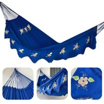 Rede De Dormir Descanso Gigante Grande Casal Sol A Sol 4,20m x 1,60m Com Varandas