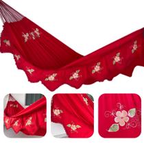 Rede De Dormir Descanso Gigante Grande Sol A Sol 4,20m x 1,60m Casal Com Varandas