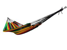 Rede de Dormir Descanso Nylon Amazona Colorida Impermeável Rede de Dormir Descanso Nylon Amazona Colorida Impermeável