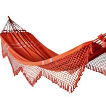 Rede De Dormir Descanso Para Casal King 4,70m Várias Cores
