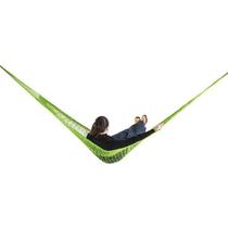 Rede de Dormir e descanso Camping Nylon Impermeável Verde Limão - REDESDEDORMIR.COM