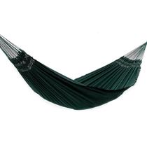 Rede De Dormir Jeans Life Basic Algodão Verde Com Preto Rede De Dormir Jeans Life Basic Algodão Verde Com Preto