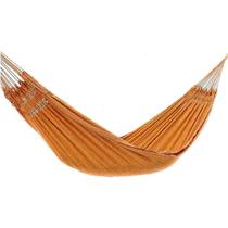 Rede de Dormir Jeans Life Laranja com Franjas Rede de Dormir Jeans Life Laranja com Franjas