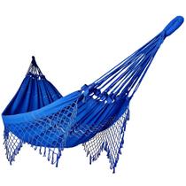 Rede De Dormir Para Casal Balanço Reforçada Azul Royal