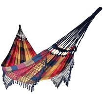 Rede De Dormir Para Casal Balanço Reforçada Colorida