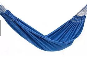 Rede De Dormir ul Jeans - Linha Deluxe - 160Kg - Comfort