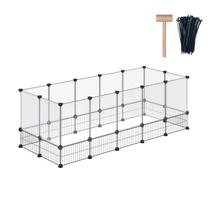 Rede de ferro para hamster Playpen DINMO Rabbit Guinea Pig 61,4 x 25,4 x 22,3 cm