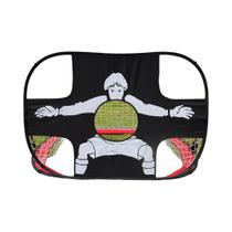 Rede de Gol de Futebol Dobrável de Nylon - Para Adultos, Interno e Externo