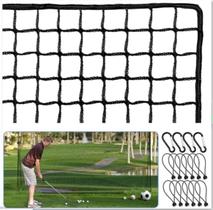 Rede de golfe Amazgolf Rede de barreira para prática esportiva de 10 x 15 pés
