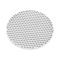 Rede De Grelhar Redonda Em Aço Inoxidável Para Churrasco, Rack De Vapor Para Forno a Carvão,