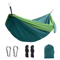 Rede de nylon de paraquedas durável para uso externo 260x140cm