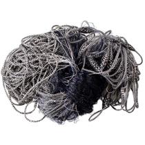 Rede de pesca cinza malha 5,0 fio 0,30mm