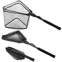 Rede de pesca PLUSINNO Fish Landing com poste telescópico 20/52cm