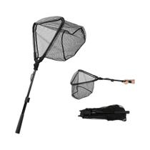 Rede De Pesca Triangular Telescópica Dobrável Com Cabo Colapsável Para Captura E Liberação De Carpas