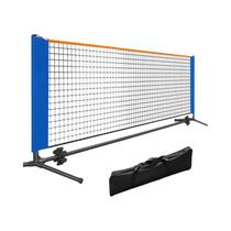 Rede De Pickleball Portátil De Metal De 10 Pés Com Capa Para Rack De Tênis Para Esportes Ao Ar Livre