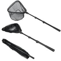 Rede de pouso de pesca, poste telescópico RESTCLOUD, fibra de carbono de 160 cm