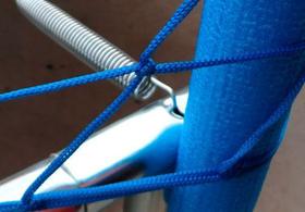 Rede de Proteção Colorida para Cama Elástica 1,50 m Canguri