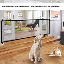 Rede De Proteção Pet Com Gancho Gatos Cachorros Grade 72x180 Rede De Proteção Pet Com Gancho Gatos Cachorros Grade 72x180