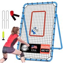 Rede de rebote de voleibol Olybeaka 213x122 cm com bola de PU