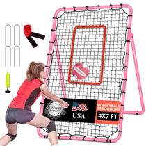 Rede de rebote de voleibol Olybeaka, ângulo ajustável de 213x122 cm Rede de rebote de voleibol Olybeaka, ângulo ajustável de 213x122 cm