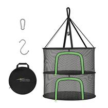 Rede de secagem suspensa Herb Mesh Dry Rack iPower 2 pés e 2 camadas