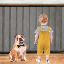 Rede de segurança para escadas TFXXSJWY 4,5 m x 91 cm Black Mesh