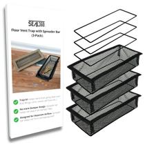 Rede de tela de ventilação de piso SEAL360 Perfect Home Mobile Home RV