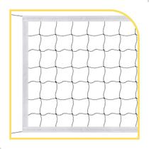 Rede De Volei 9,5Mts 4 Lonas Fio 2Mm Seda Sports Mania