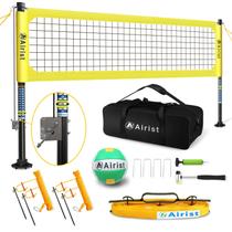 Rede de voleibol Airist Heavy Duty Outdoor com aço antiflacidez Rede de voleibol Airist Heavy Duty Outdoor com aço antiflacidez